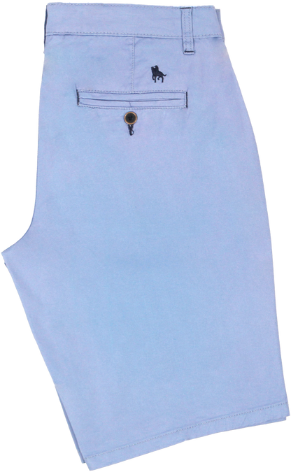 Conjunto camisa marino con bermuda celeste