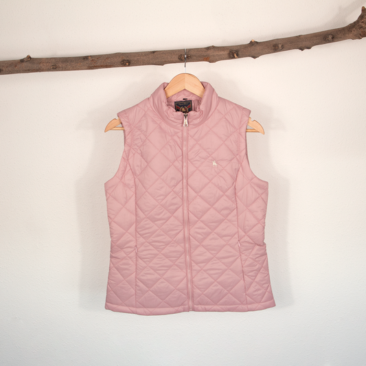 Chaleco Acolchado de Mujer Rosa