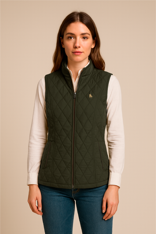Chaleco modelo Alba Verde