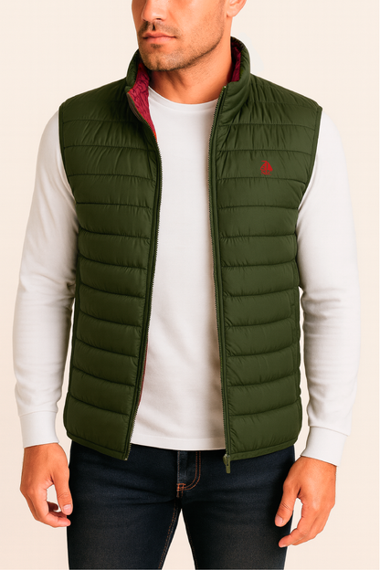 Chaleco acolchado Verde