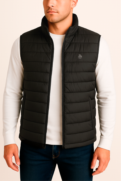 Chaleco acolchado Negro