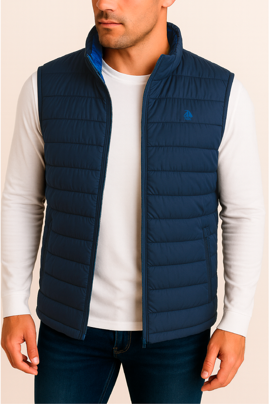 Chaleco acolchado Marino