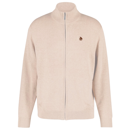 Chaqueta Hombre de Punto Beige