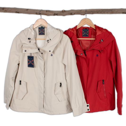 Chaqueta Parka lisa