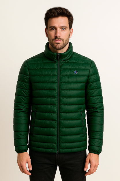 Chaqueta LETUR acolchado de hombre verde