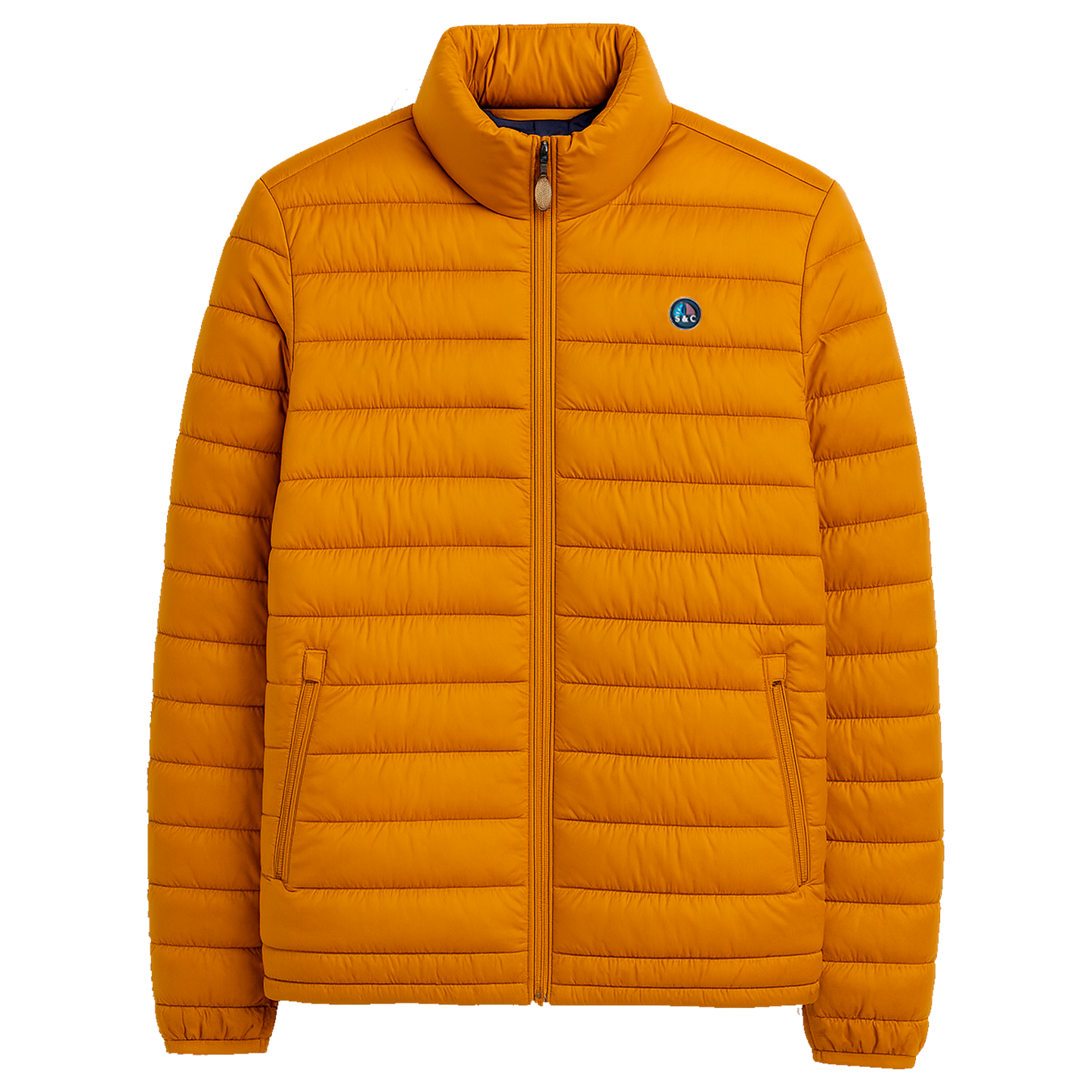 Chaqueta LETUR acolchado de hombre mostaza