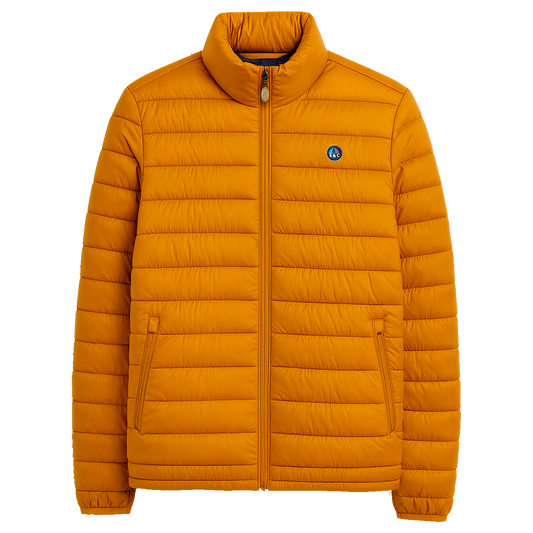 Chaqueta LETUR acolchado de hombre mostaza