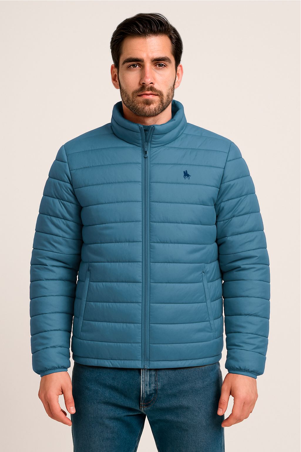 Chaqueta acolchada Azul Tormenta