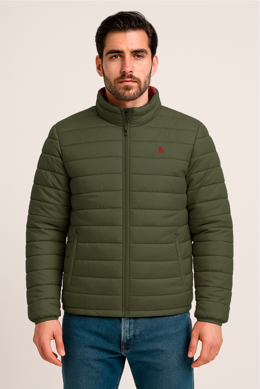 Chaqueta acolchada Kaki