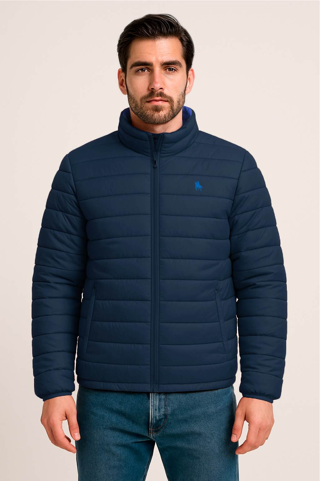 Chaqueta acolchada Marino