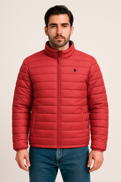 Chaqueta acolchada Roja