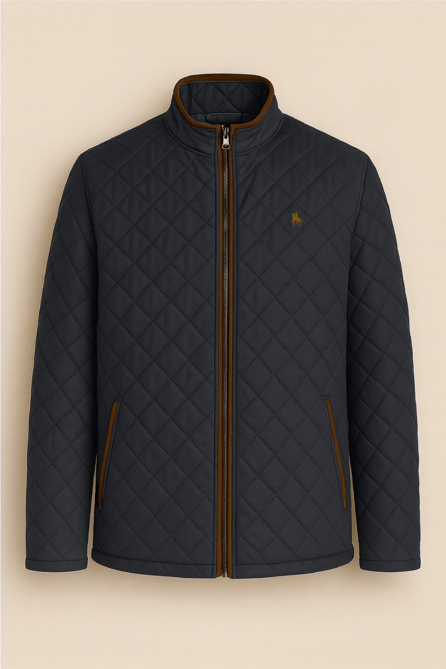 Chaqueta rombos Marino