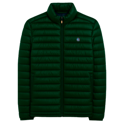Chaqueta LETUR acolchado de hombre verde