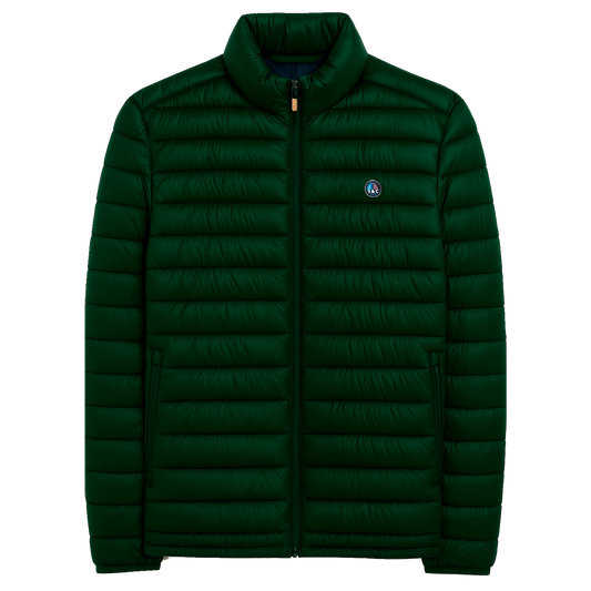 Chaqueta LETUR acolchado de hombre verde