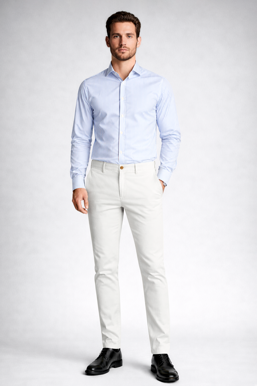 Pantalón chino Blanco