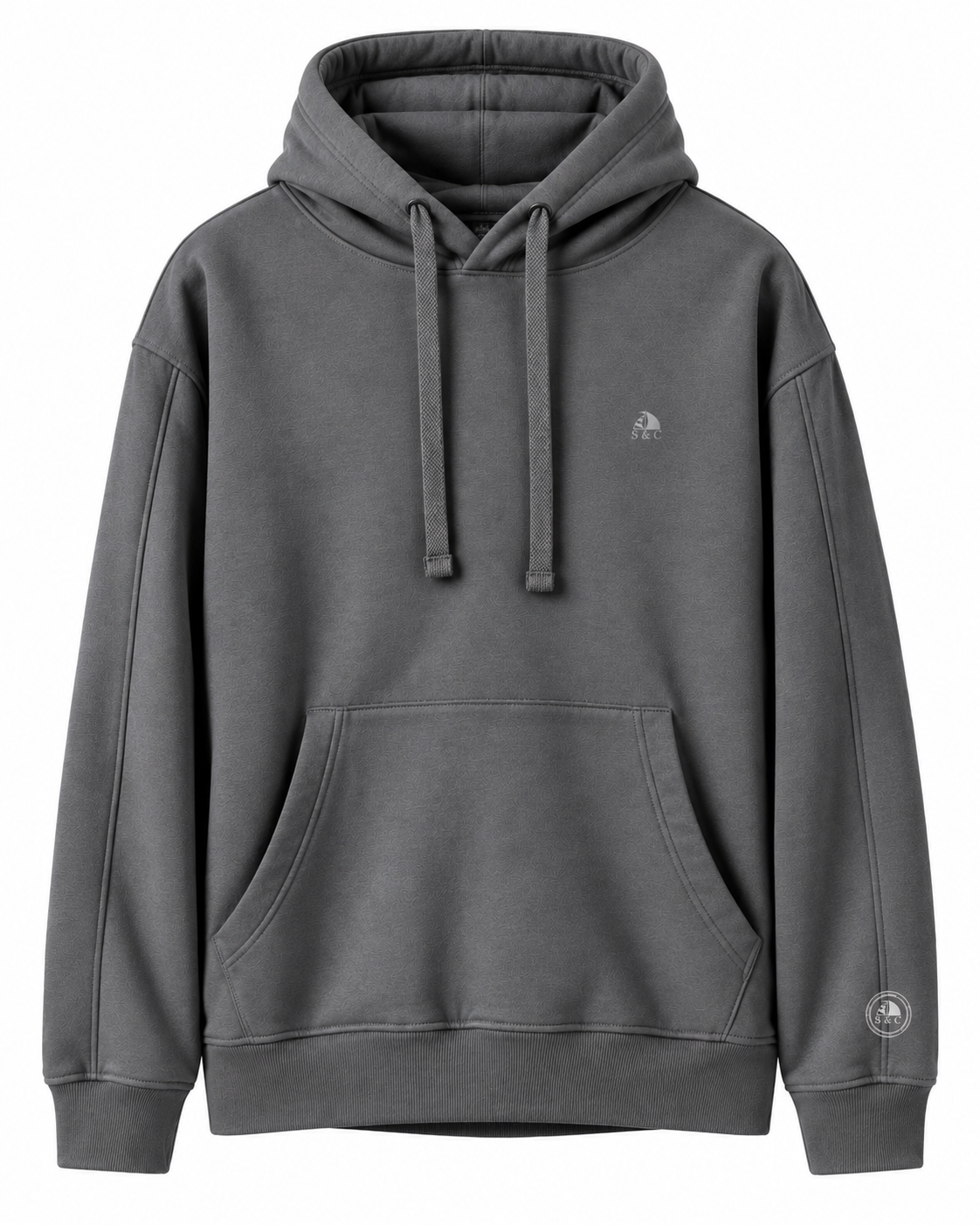 Sudadera hombre con capucha Loreken corteza