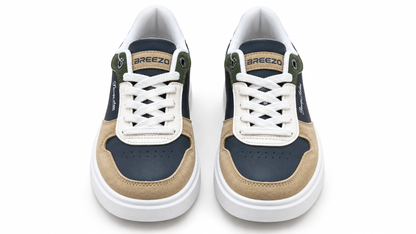 Zapatillas casual cómodas de hombre Marino combinado