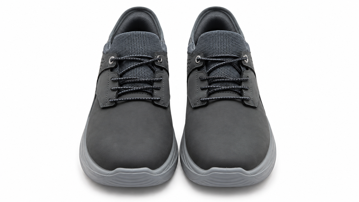 Zapatillas sport cómodas de hombre Gris