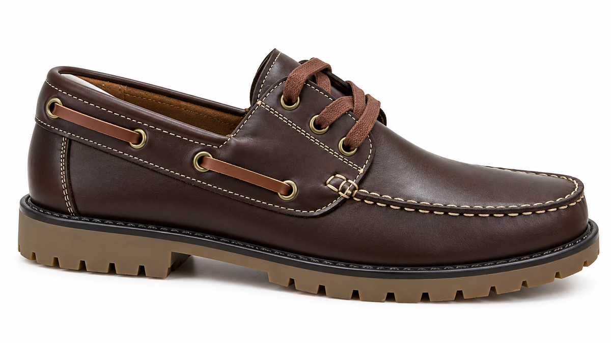 Zapato clásico Náutico Marrón