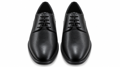 Zapato clásico Oxford Negro Micropunto