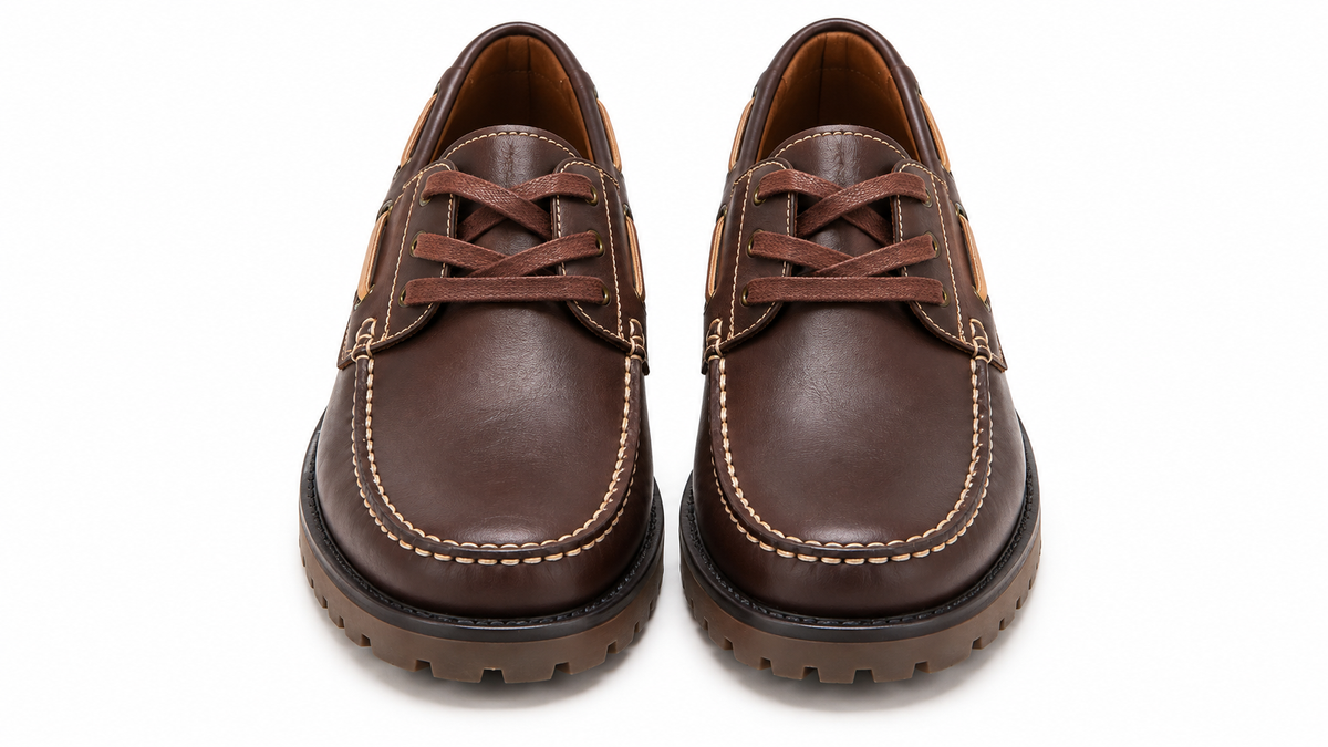 Zapato clásico Náutico Marrón