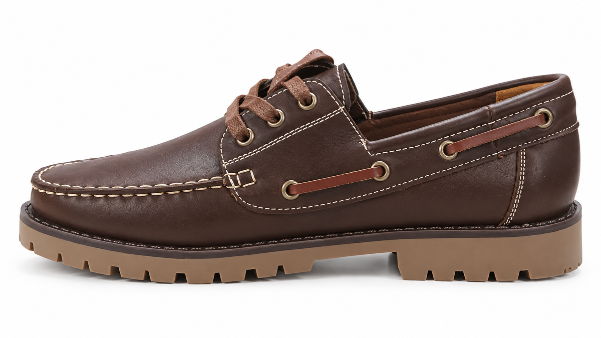 Zapato clásico Náutico Marrón