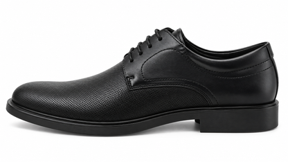 Zapato clásico Oxford Negro Micropunto