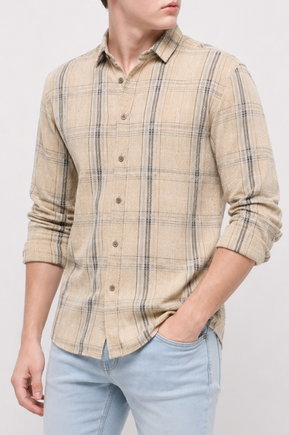 Camisa hombre manga larga Lancaster