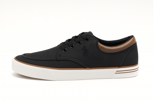 Zapatilla hombre negro