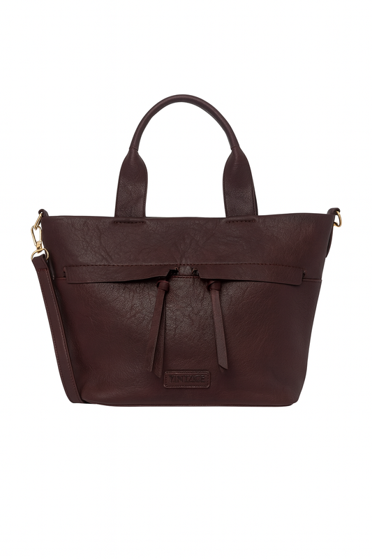 Bolso grande burdeos
