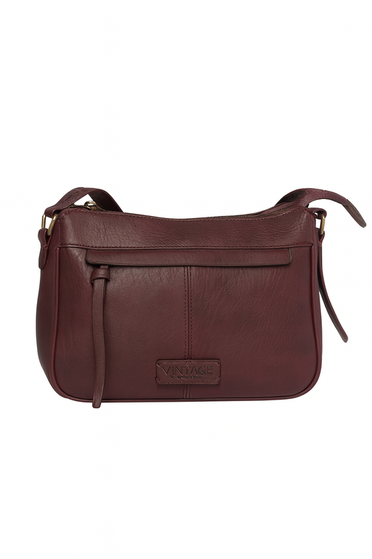 Bolso pequeño burdeos