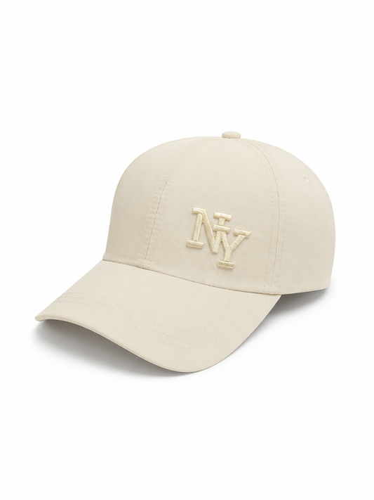Gorra NY Beige