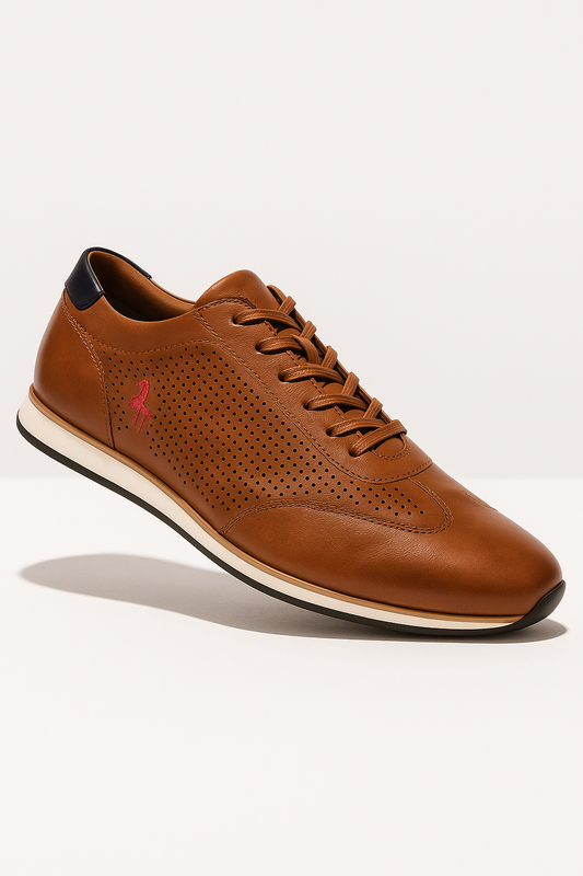 Zapato estilo deportivo camel