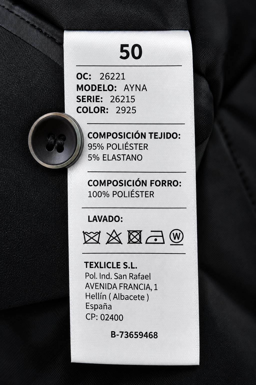 Americana Hombre AYNA Lino Clemente Beige