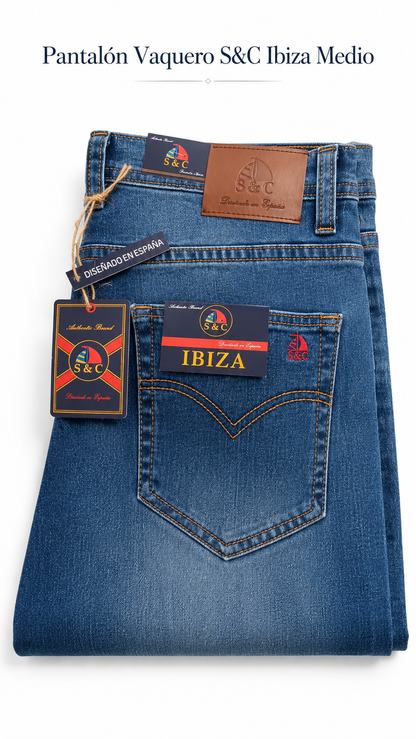 Pantalón Vaquero medio Ibiza