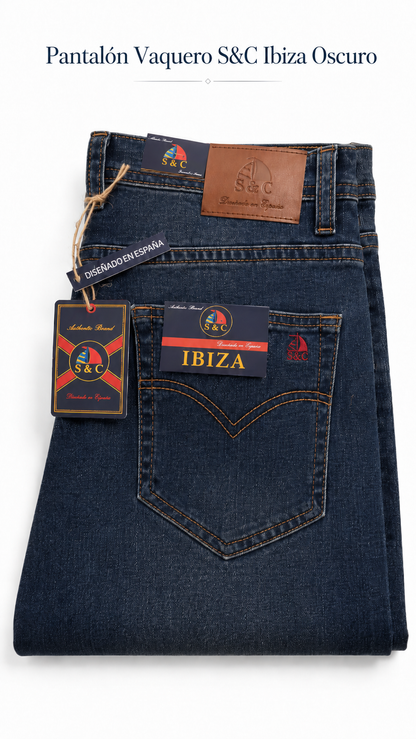 Pantalón Vaquero oscuro Ibiza