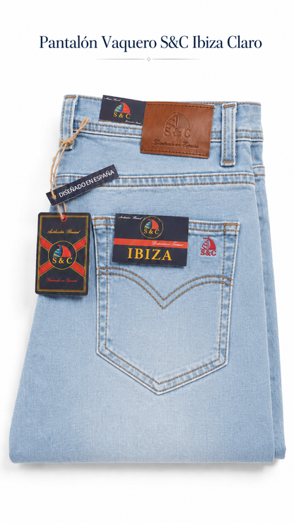 Pantalón Vaquero claro Ibiza