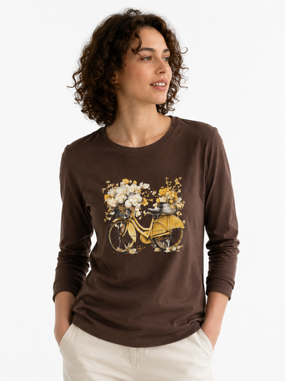 Camiseta manga larga bicicleta