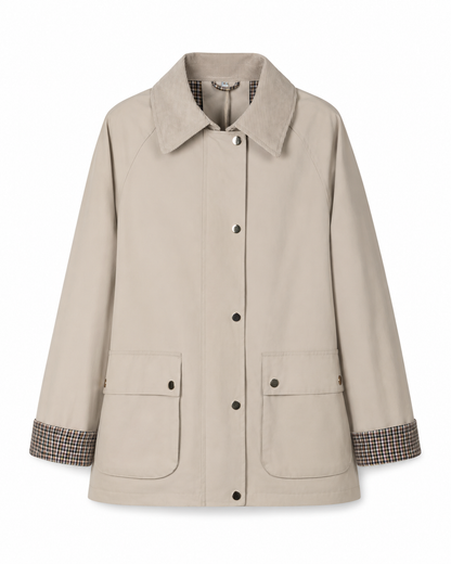 Chaqueta tipo gabardina