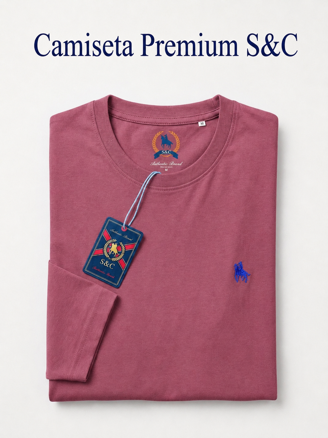 Camiseta Manga Larga Rojo Baya