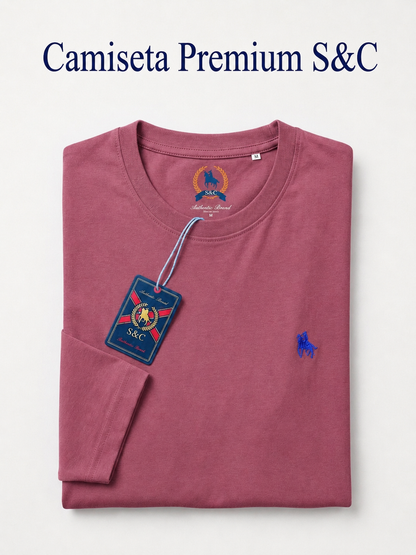 Camiseta Manga Larga Rojo Baya
