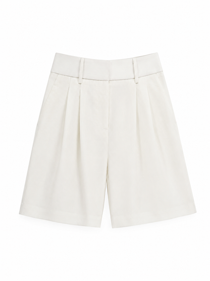 Bermuda Marinera Blanco