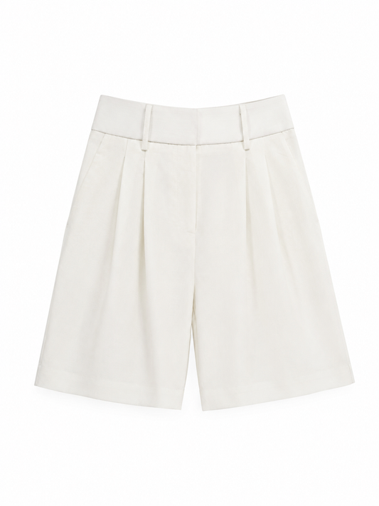 Bermuda Marinera Blanco