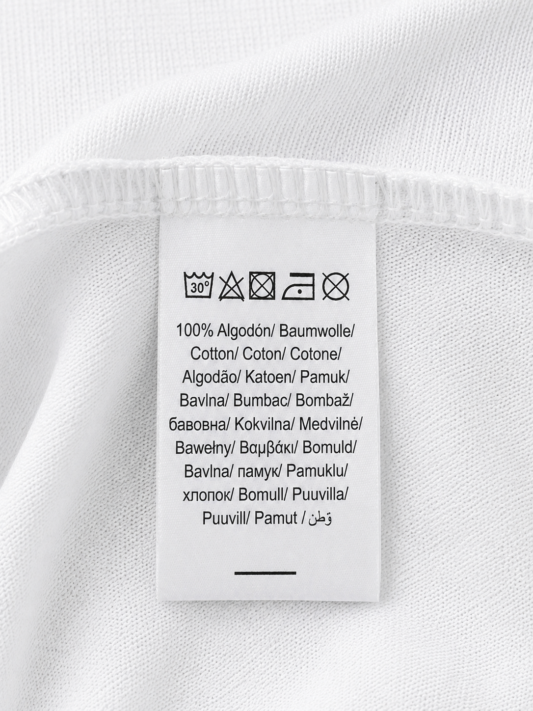 Camiseta Manga Larga Blanco