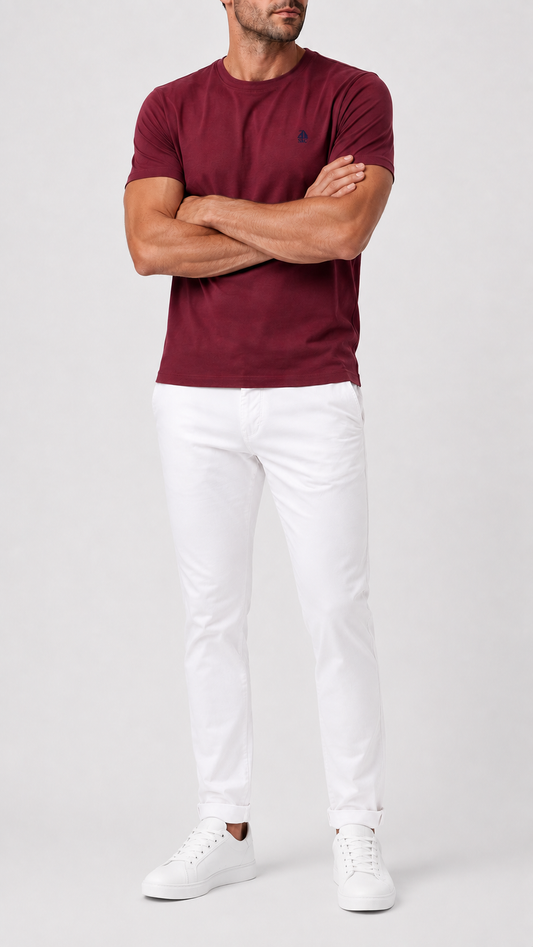 Camiseta vino manga corta