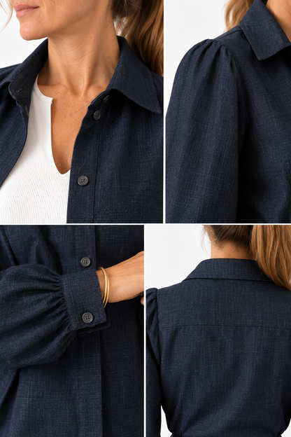 Sobrecamisa Palazzo