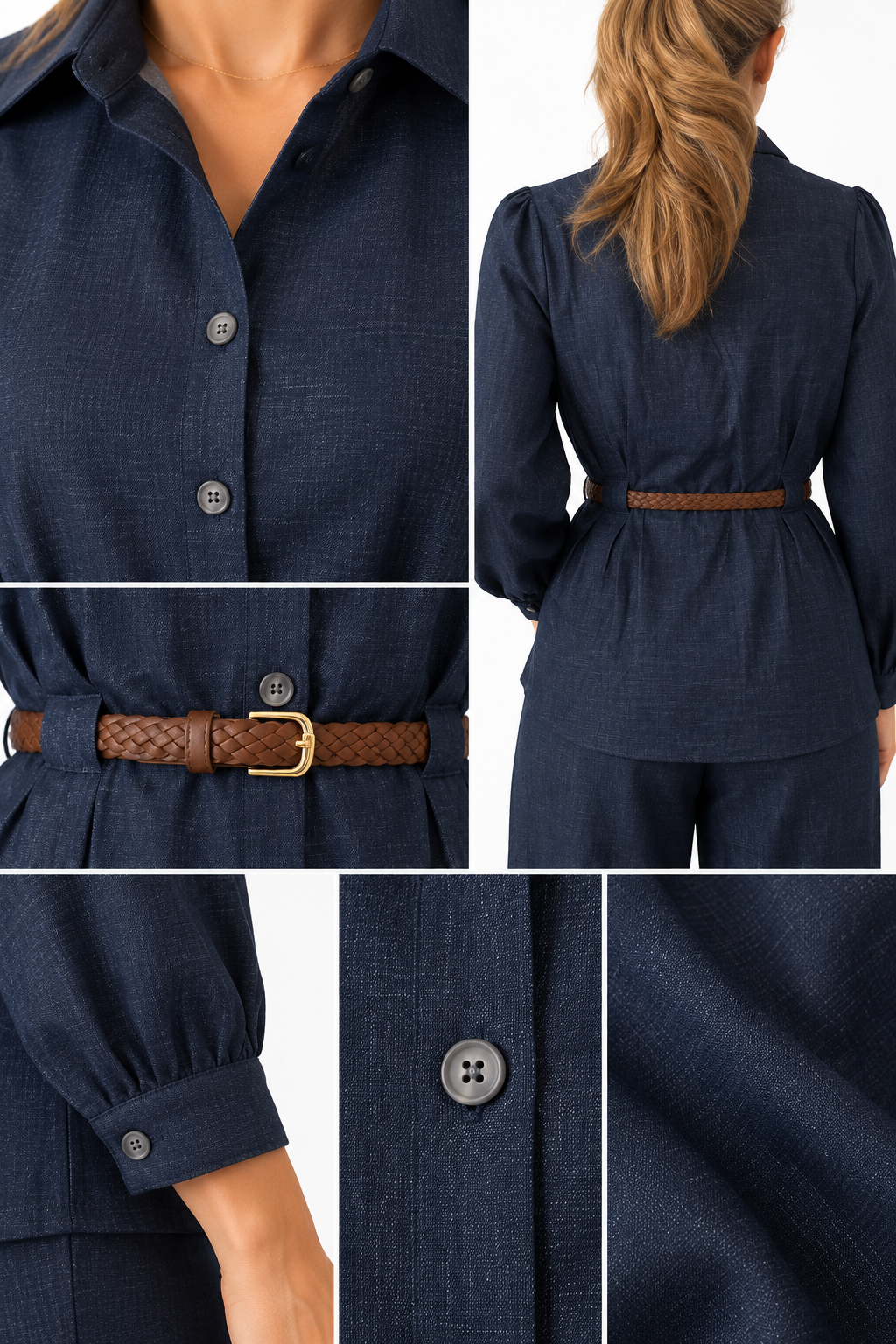 Sobrecamisa Palazzo