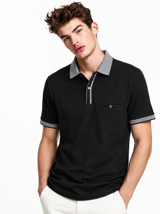 Polo fantasía Negro