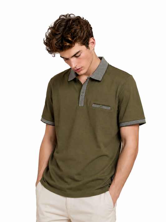 Polo fantasía Verde Kaki