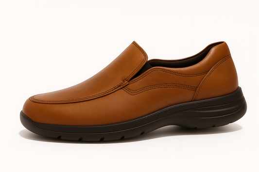 Zapato clásico camel